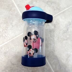 Mickey mouse cup/ sippy with straw the first years
